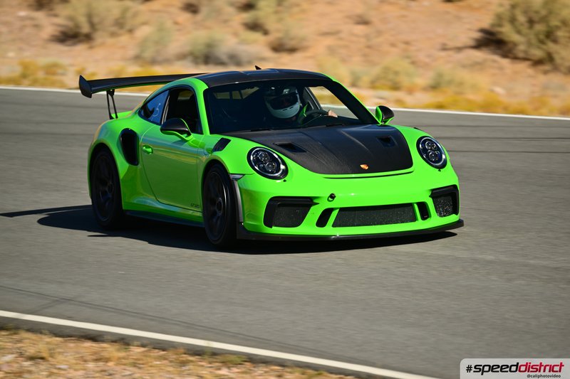 Porsche 911 GT3 RS green