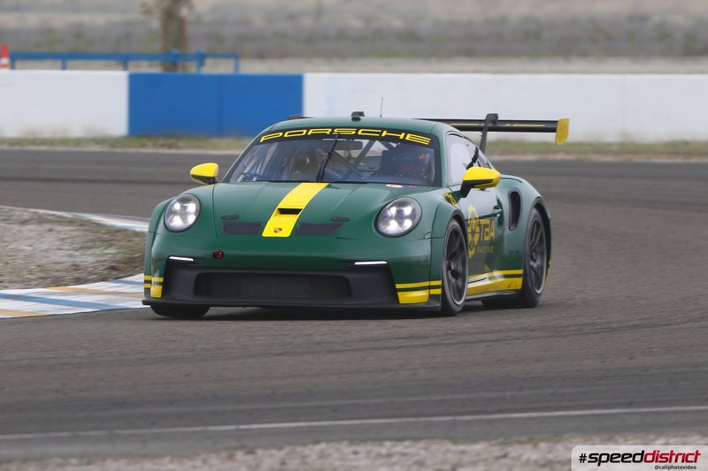 Porsche 911 GT3 Cup green