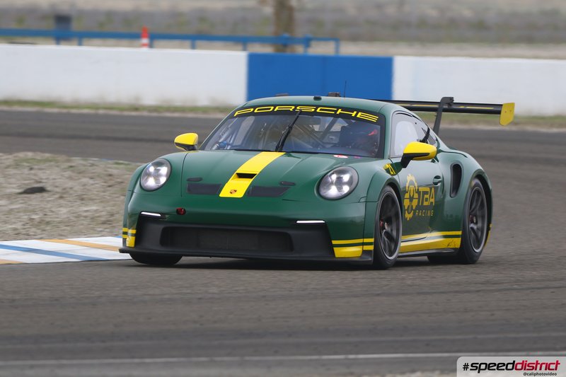 Porsche 911 GT3 Cup green