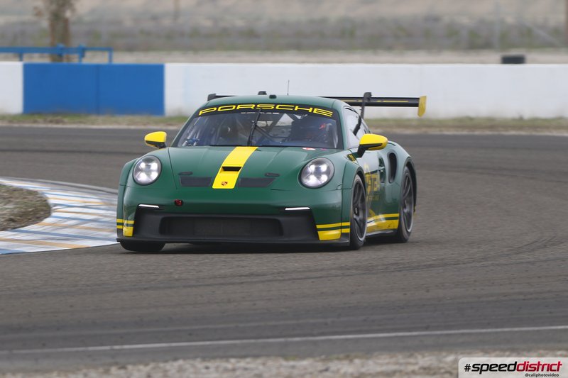 Porsche 911 GT3 Cup green