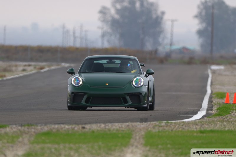 Porsche 911 GT3 RS green
