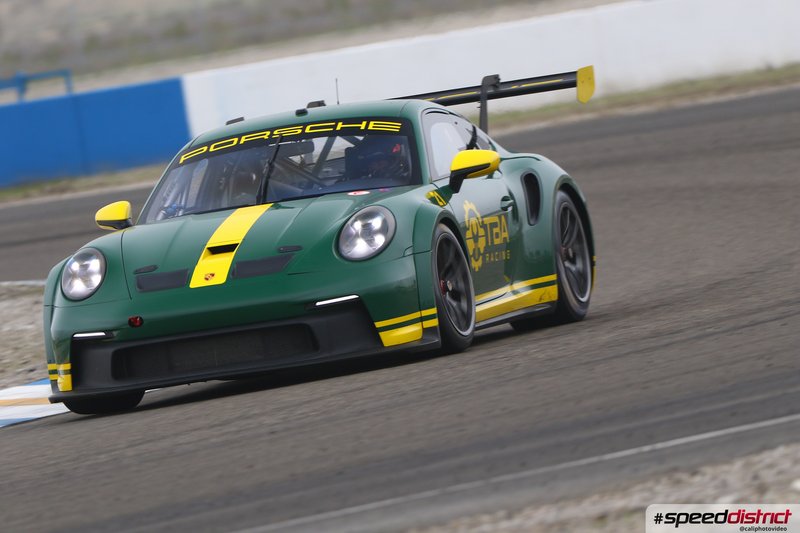 Porsche 911 GT3 Cup green