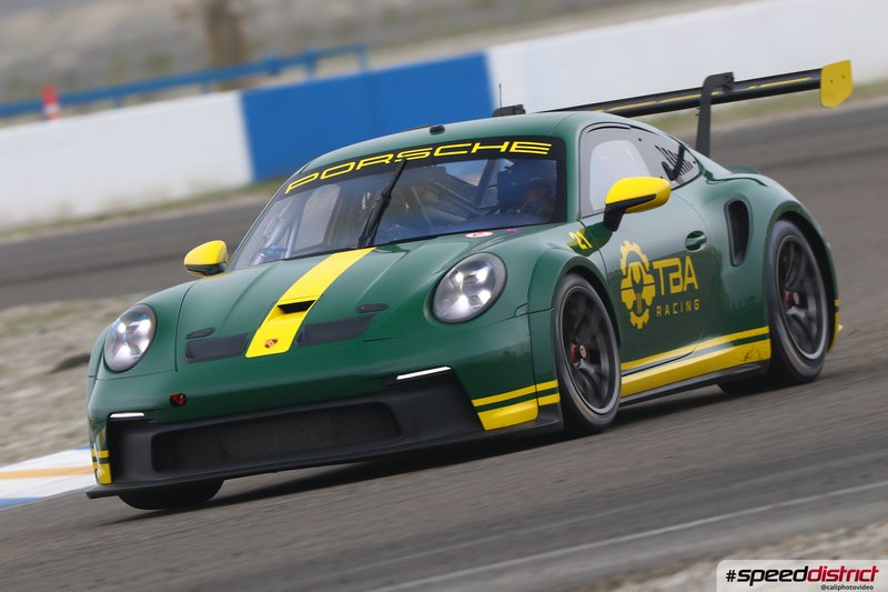 Porsche 911 GT3 Cup green