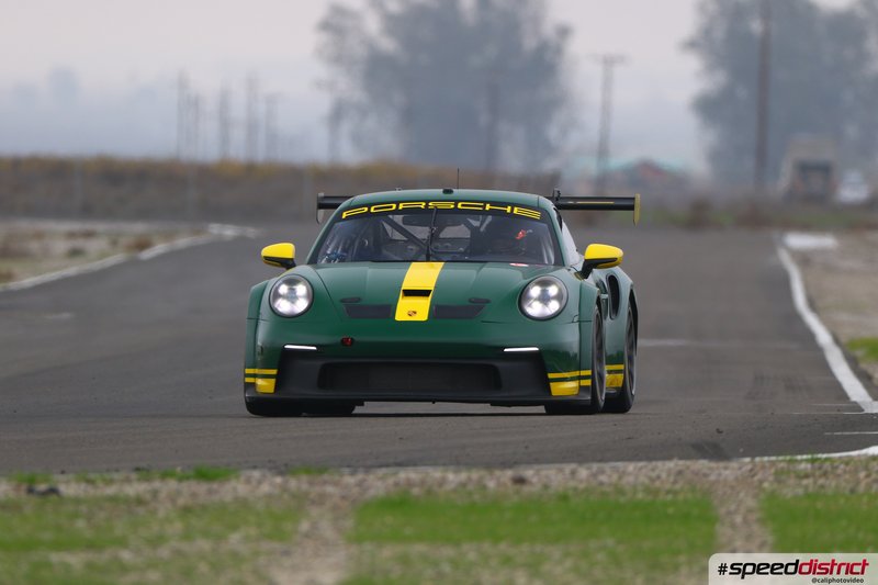 Porsche 911 GT3 Cup green