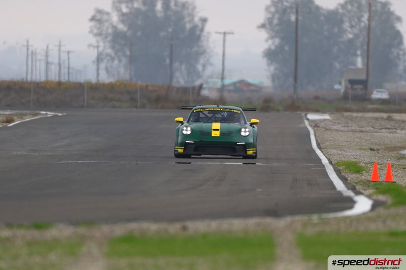 Porsche 911 GT3 Cup green