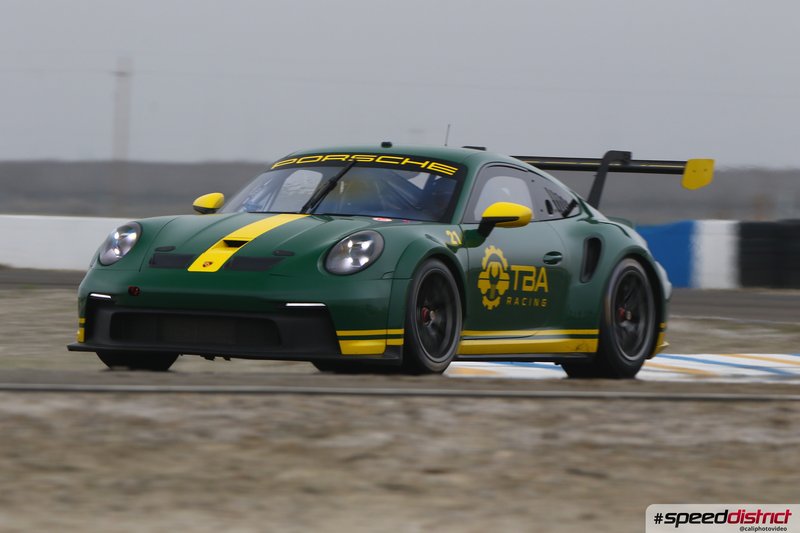 Porsche 911 GT3 Cup green