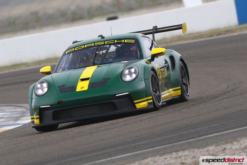 Porsche 911 GT3 Cup green