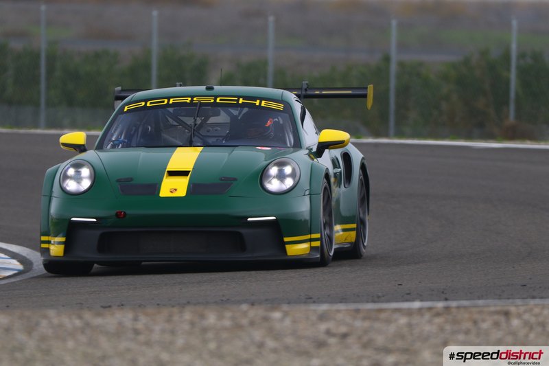 Porsche 911 GT3 Cup green