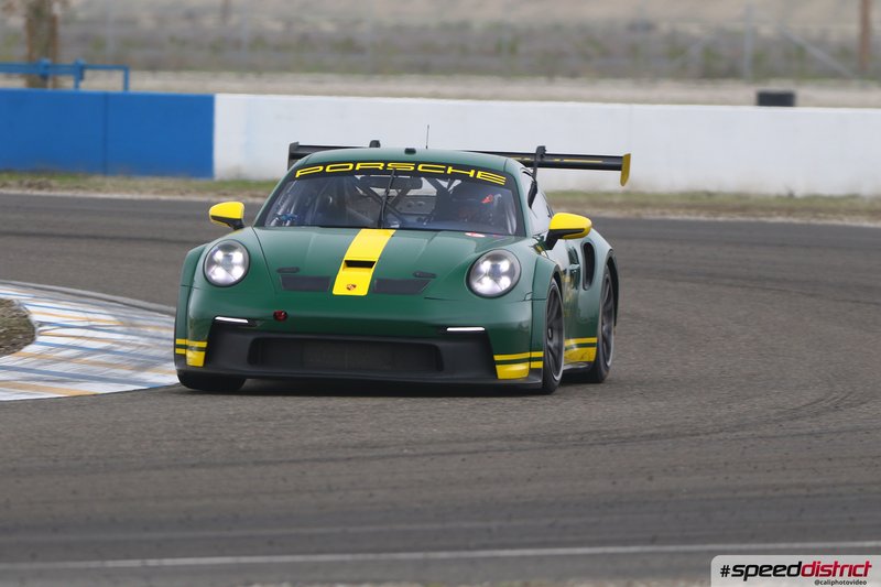 Porsche 911 GT3 Cup green