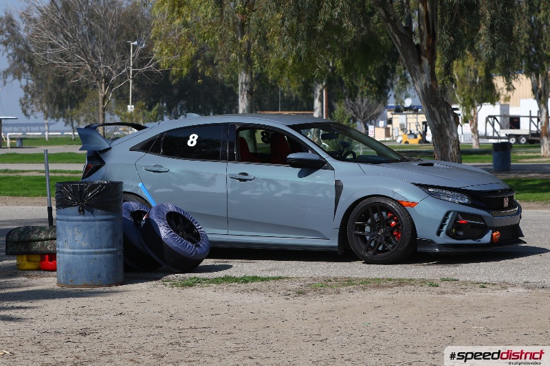 Honda Civic light blue