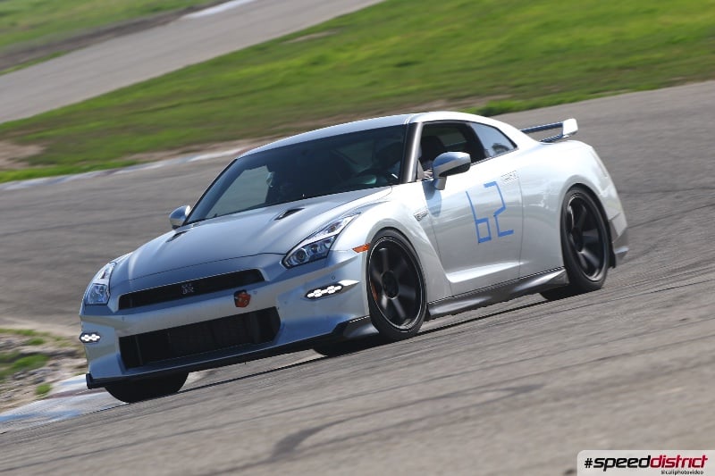 Nissan GT-R silver