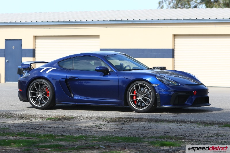 Porsche Cayman Sapphire Blue Metallic