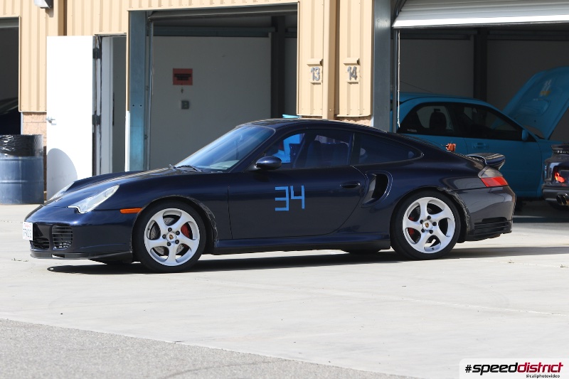 Porsche 911 dark blue