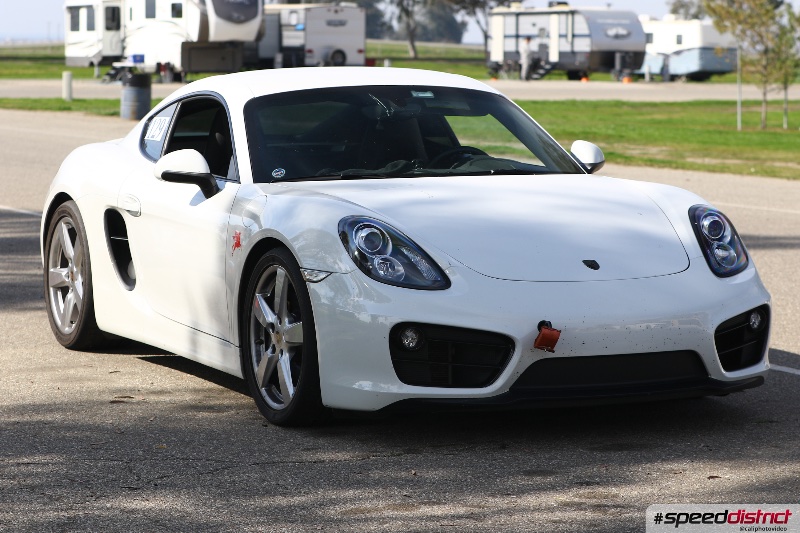 Porsche Cayman white