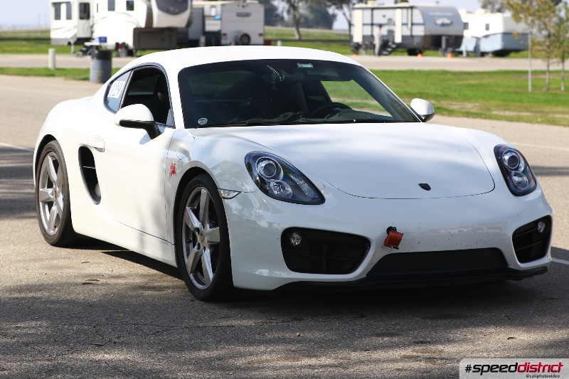 Porsche Cayman white