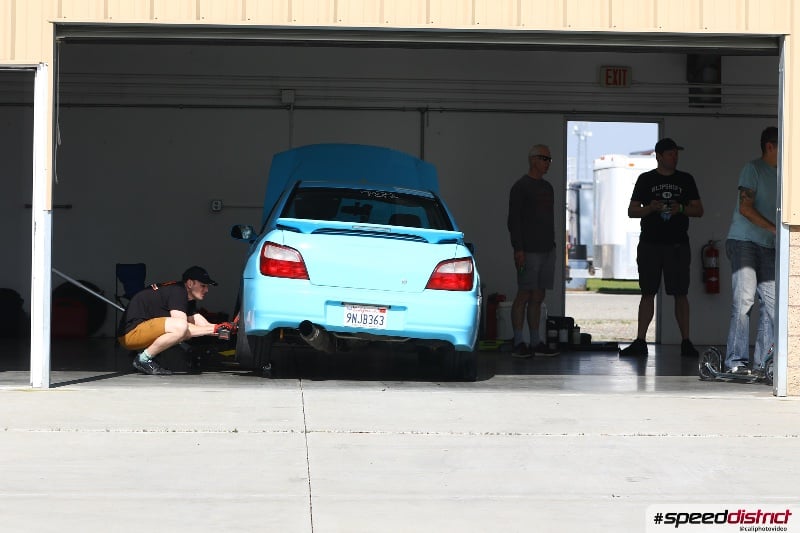 Subaru WRX STI World Rally Blue