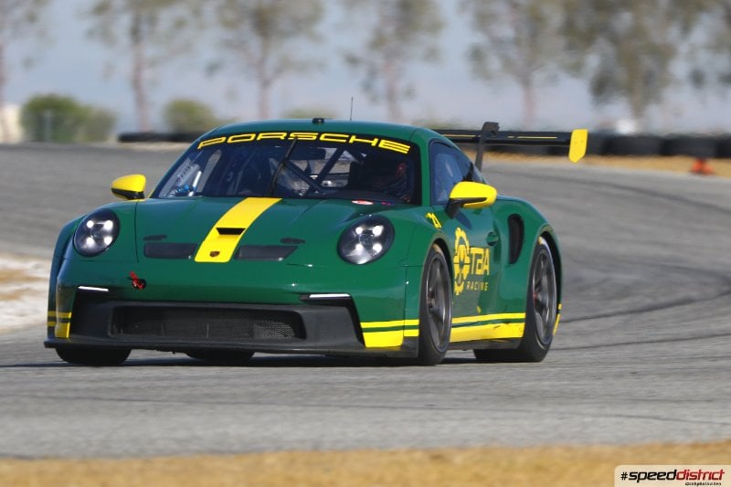 Porsche 911 GT3 Cup green