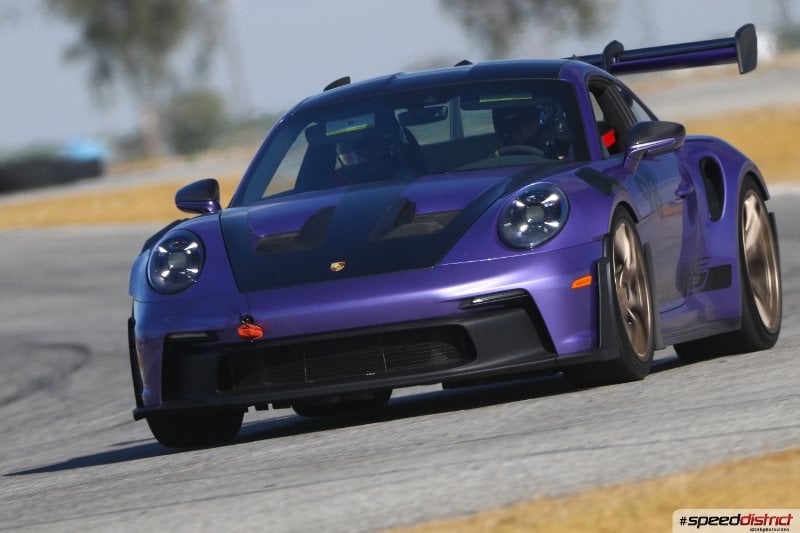 Porsche 911 GT3 RS purple