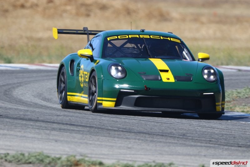 Porsche 911 GT3 Cup green