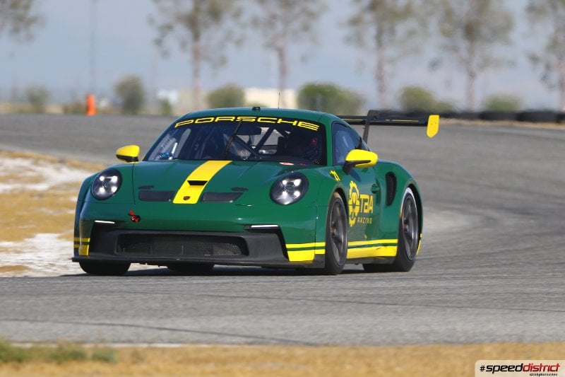 Porsche 911 GT3 Cup green