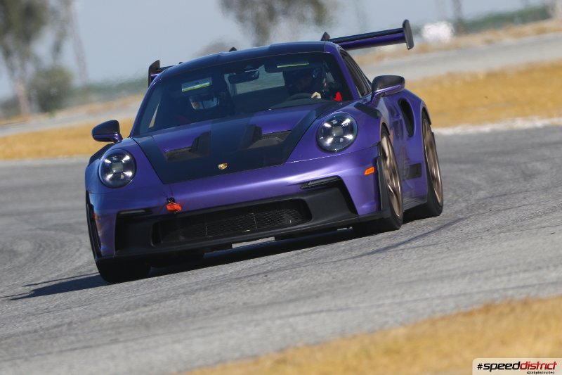 Porsche 911 GT3 RS purple