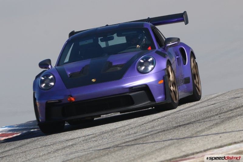 Porsche 911 GT3 RS purple