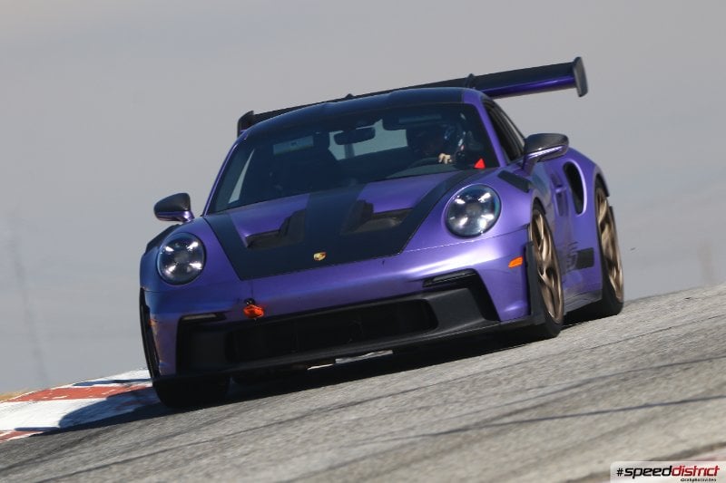 Porsche 911 GT3 RS purple
