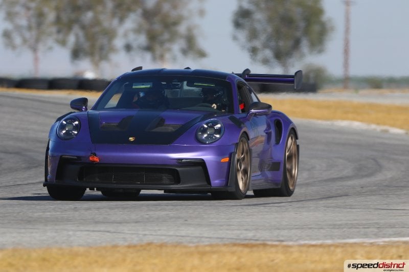 Porsche 911 GT3 RS purple