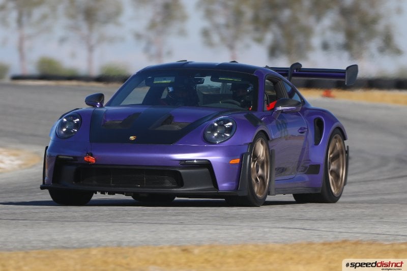 Porsche 911 GT3 RS purple