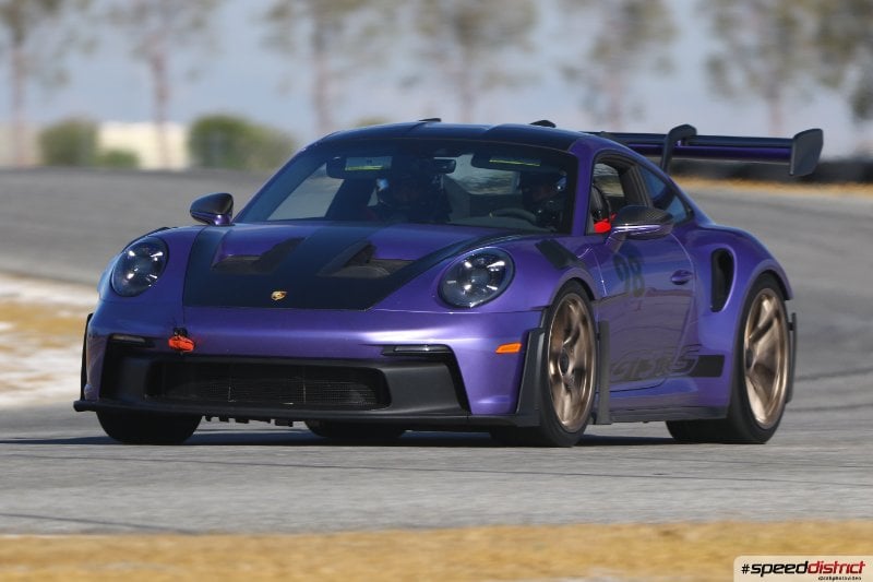 Porsche 911 GT3 RS purple