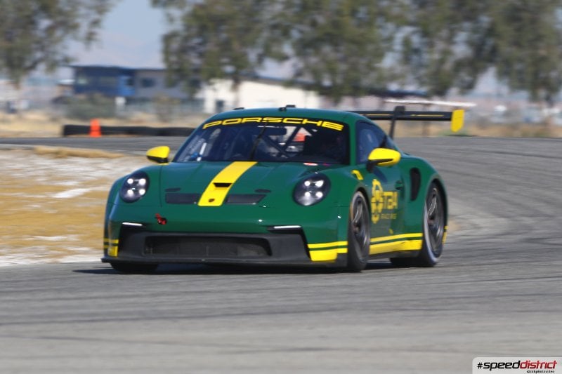 Porsche 911 GT3 Cup green