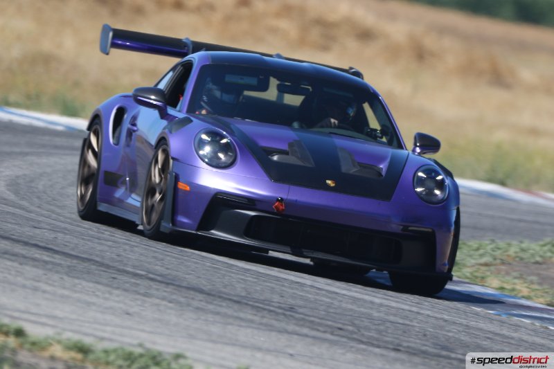 Porsche 911 GT3 RS purple