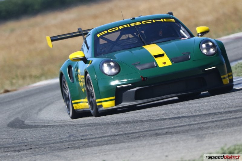 Porsche 911 GT3 Cup green