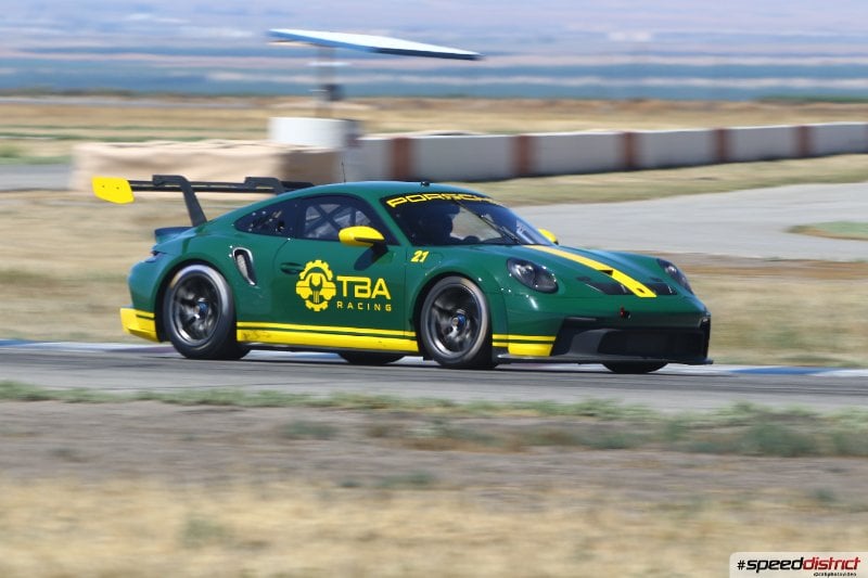 Porsche 911 GT3 Cup green