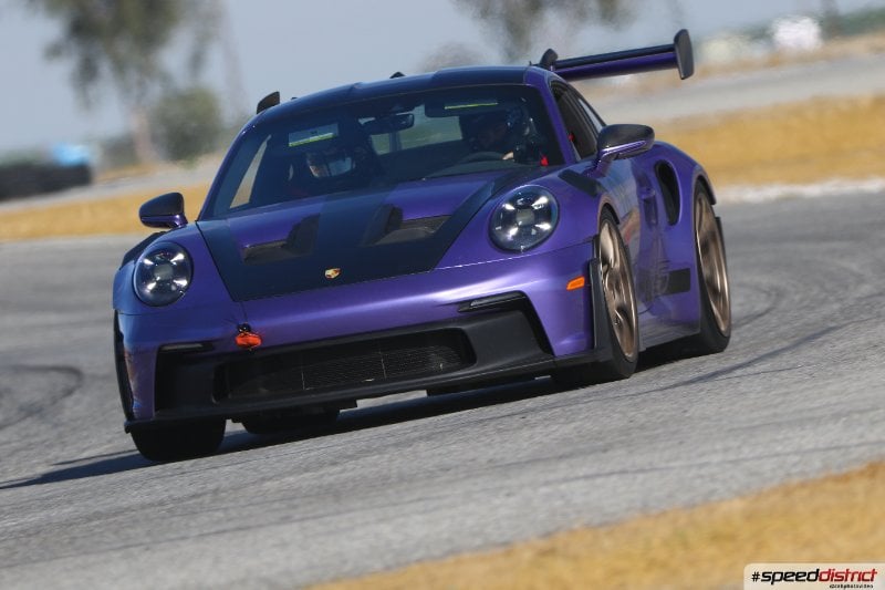 Porsche 911 GT3 RS purple