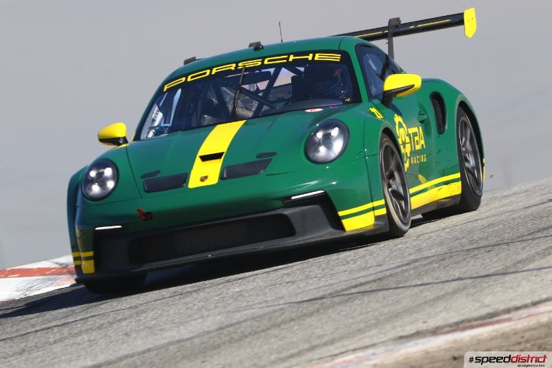 Porsche 911 GT3 Cup green