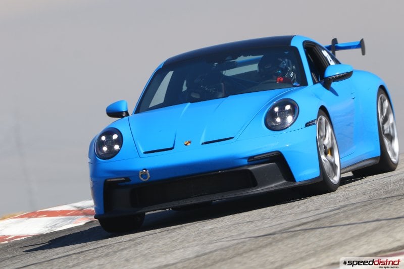 Porsche 911 GT3 RS blue