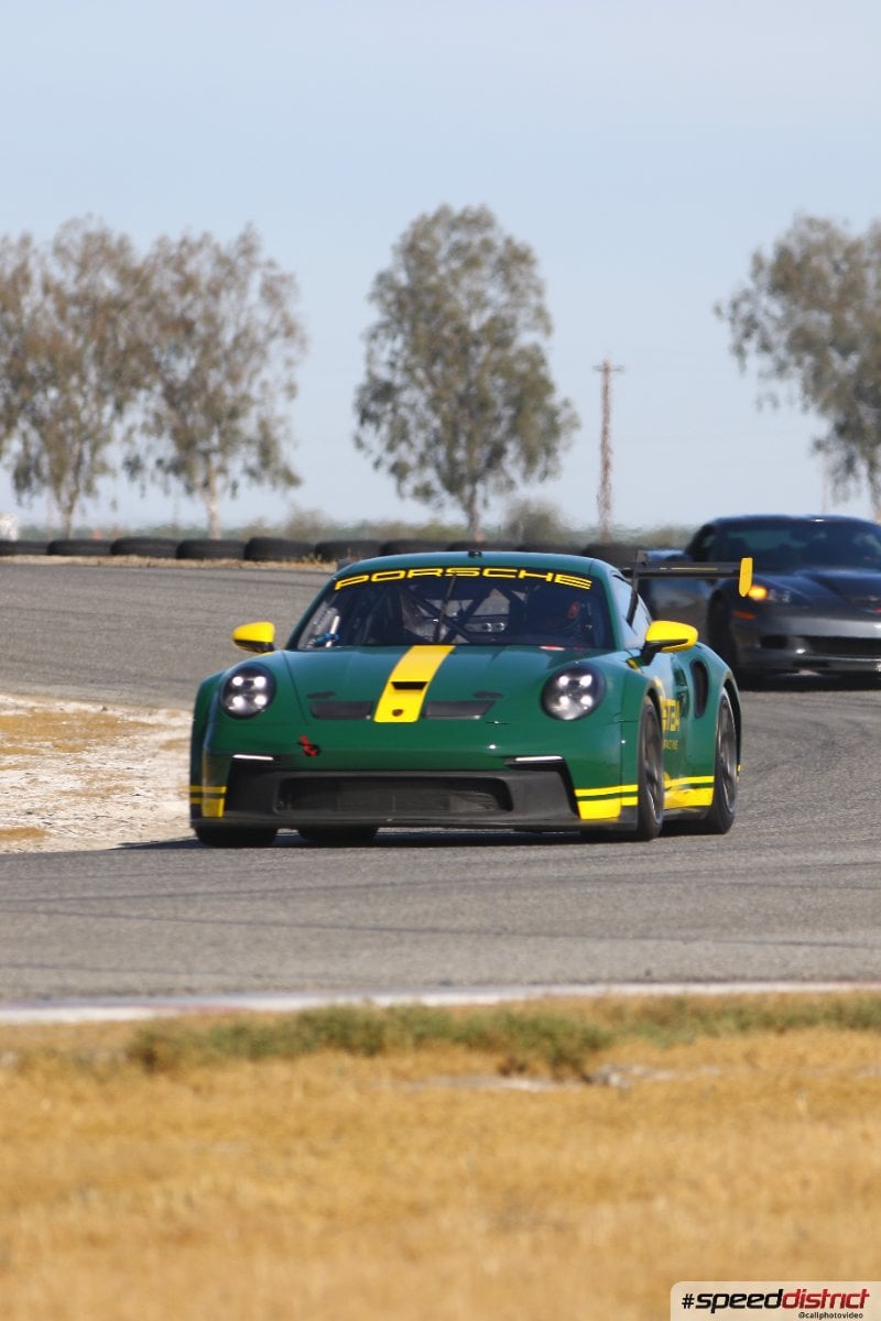 Porsche 911 GT3 Cup green