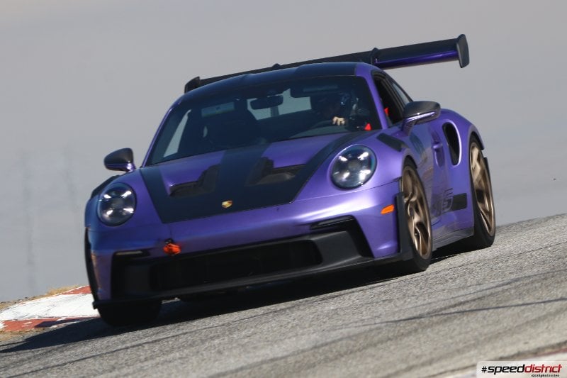 Porsche 911 GT3 RS purple