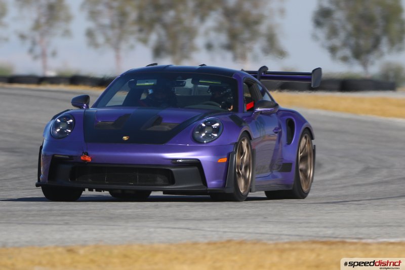 Porsche 911 GT3 RS purple