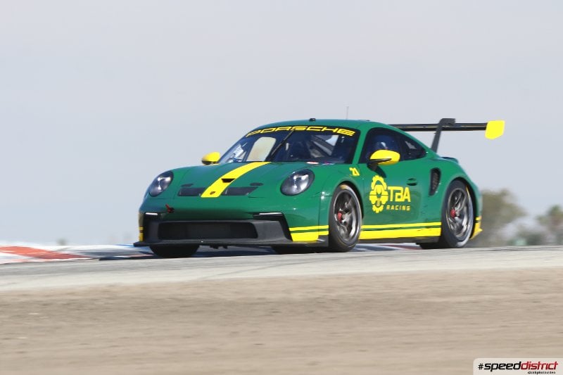 Porsche 911 GT3 Cup green
