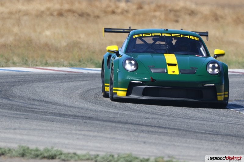 Porsche 911 GT3 Cup green