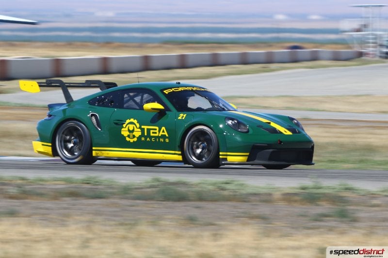 Porsche 911 GT3 Cup green