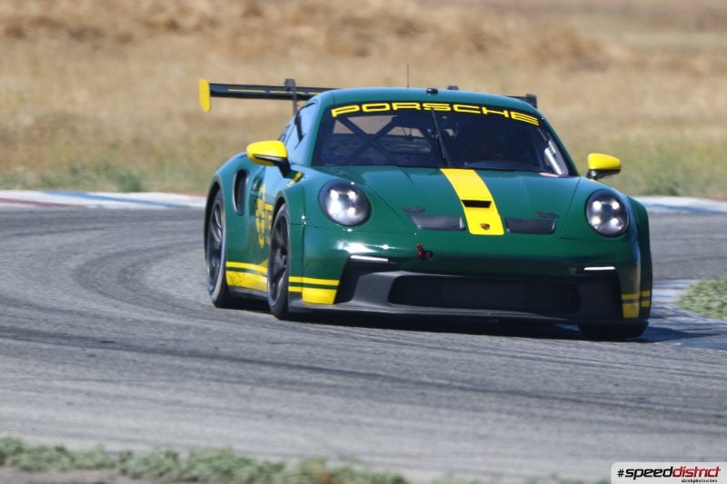 Porsche 911 GT3 Cup green