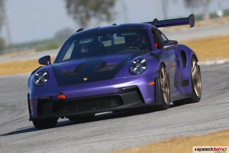 Porsche 911 GT3 RS purple