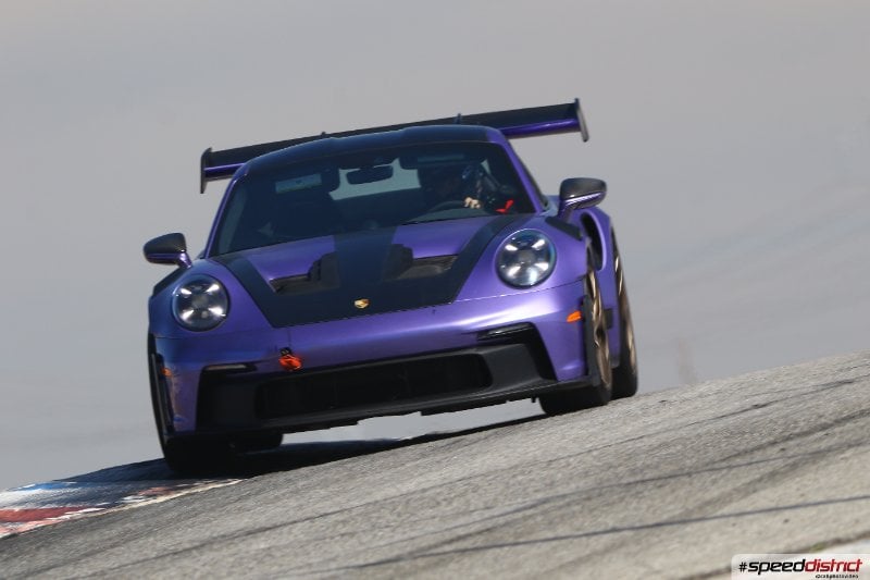 Porsche 911 GT3 RS purple