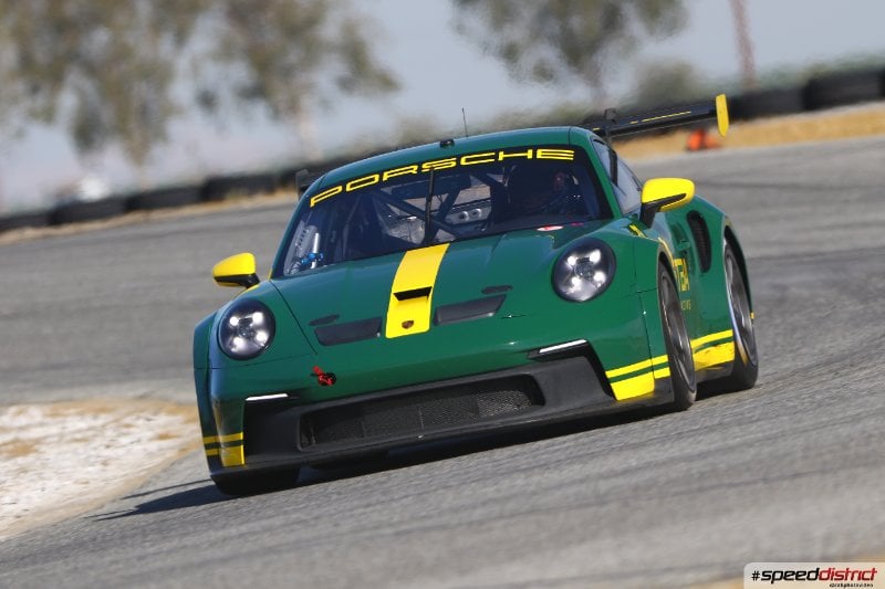 Porsche 911 GT3 Cup green