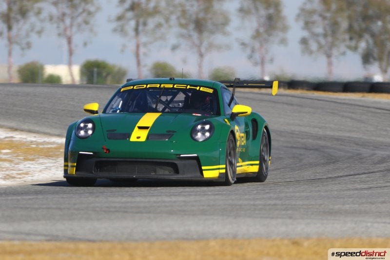 Porsche 911 GT3 Cup green