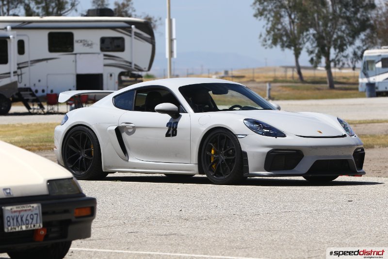 Porsche Cayman white