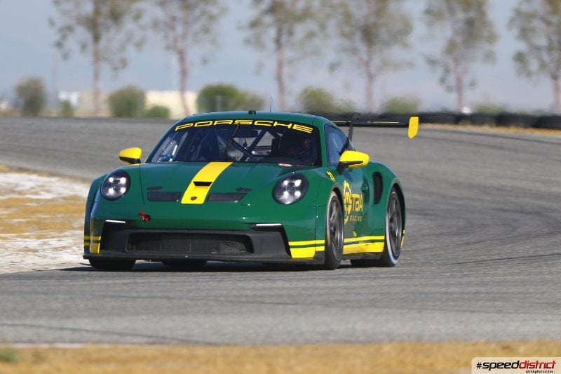 Porsche 911 GT3 Cup green